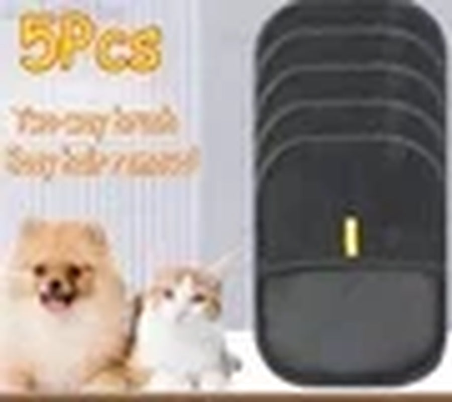 2 in 1 Pet Hair Removal Mitts for Cats Dogs Static Brush Pet Hair Remover Brush Removing Dog Cat Hair from Sofa Carpet Supplies